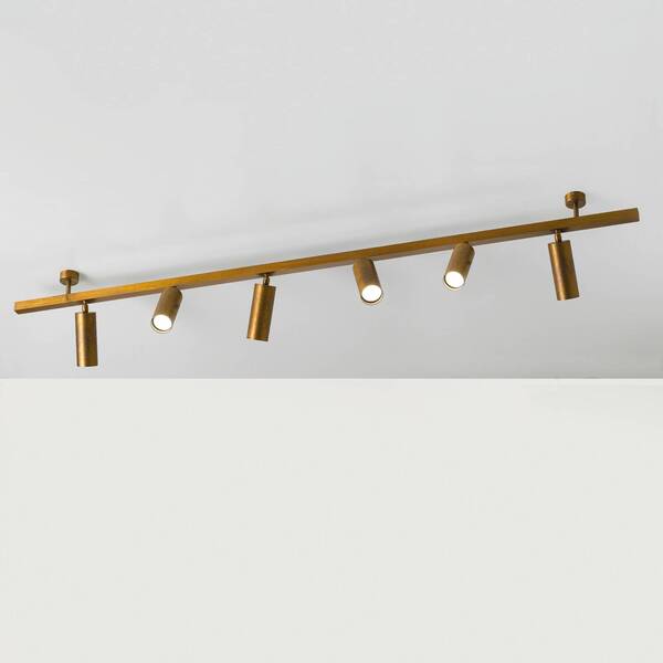  Cremasco Cremasco Ceiling Light 7535, Burnished Brass, 6-bulb, Gu10 