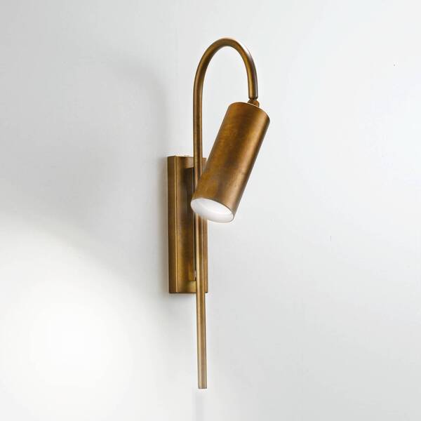  Cremasco Cremasco Wall Light 7537, Burnished Brass, Brass, Gu10 