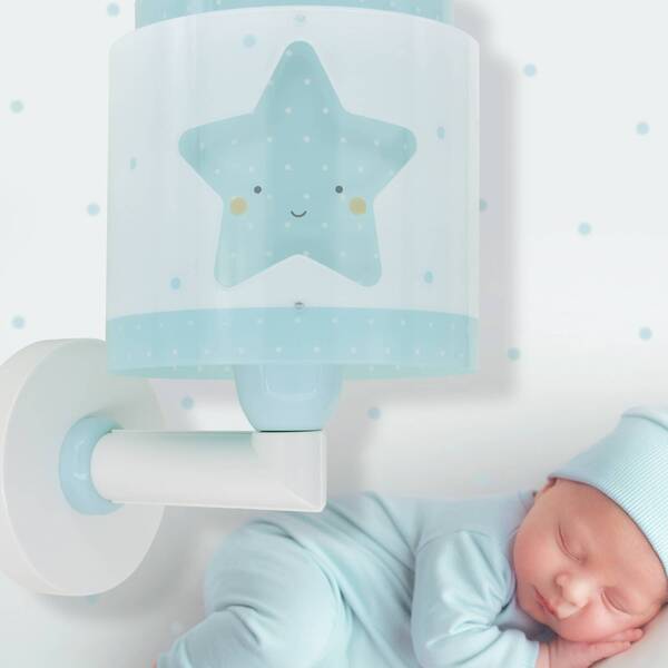  Dalber Dalber Baby Dreams Wall Light With A Plug, Blue 