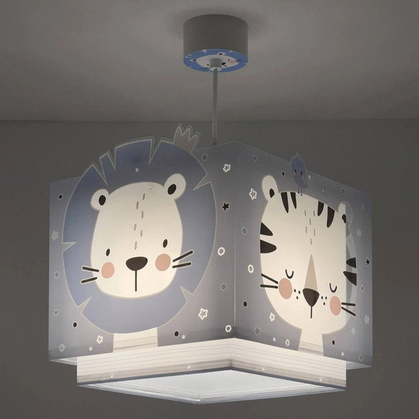  Dalber Dalber Baby Jungle Children's Hanging Light, Blue 