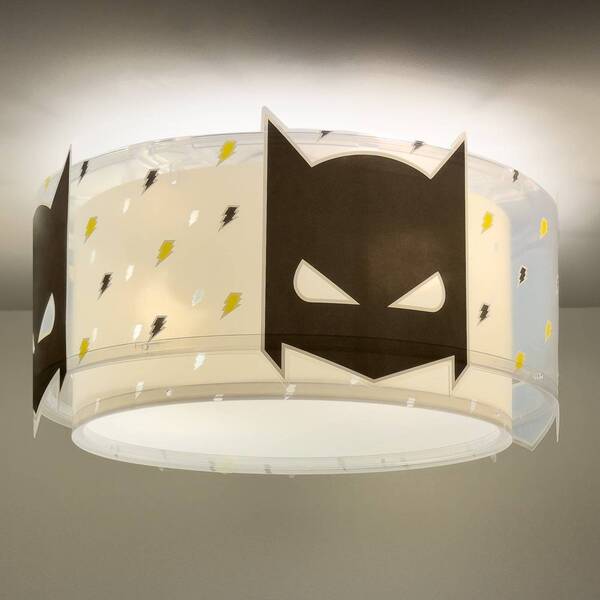  Dalber Dalber Ceiling Light Dark Hero, White/black, ø 33 Cm, E27 