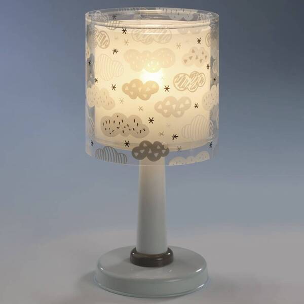  Dalber Dalber Clouds Table Lamp For A Child’s Room, Grey 