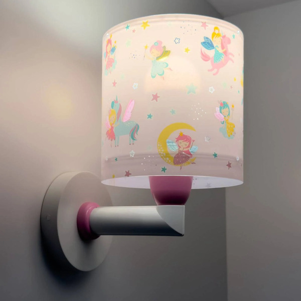  Dalber Dalber Fairy Dreams Wall Light With Plug, Multicoloured, E27 