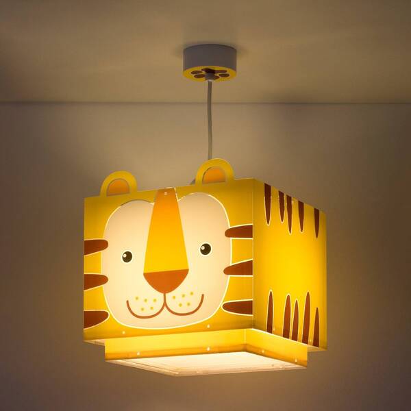  Dalber Dalber Little Tiger Children's Hanging Light, 1-bulb 