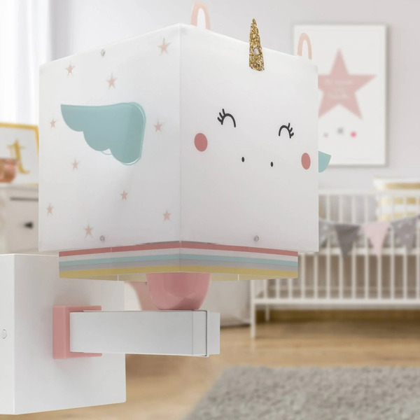  Dalber Dalber Little Unicorn Wall Light With A Plug 