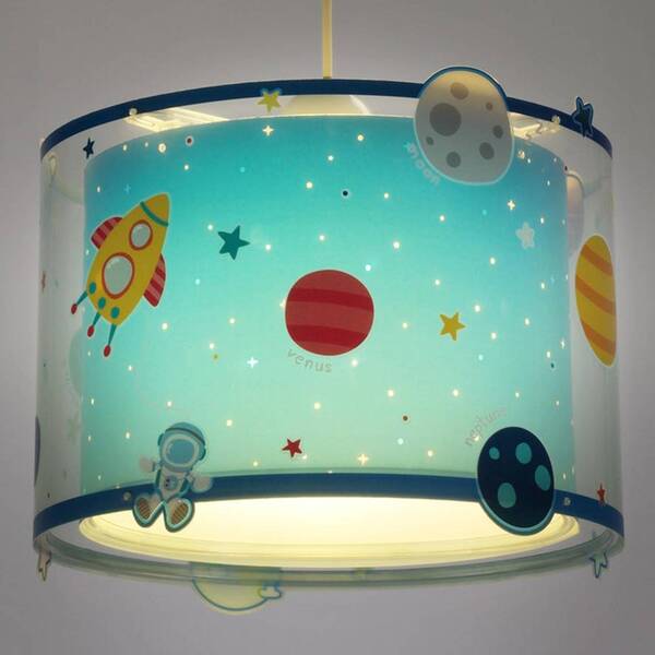  Dalber Dalber Planets Children's Pendant Light With Design 