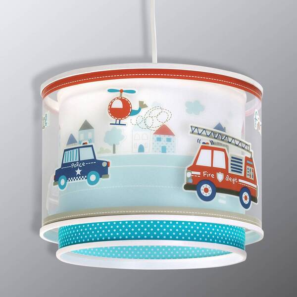  Dalber Dalber Police Pendant Light, Multicoloured 