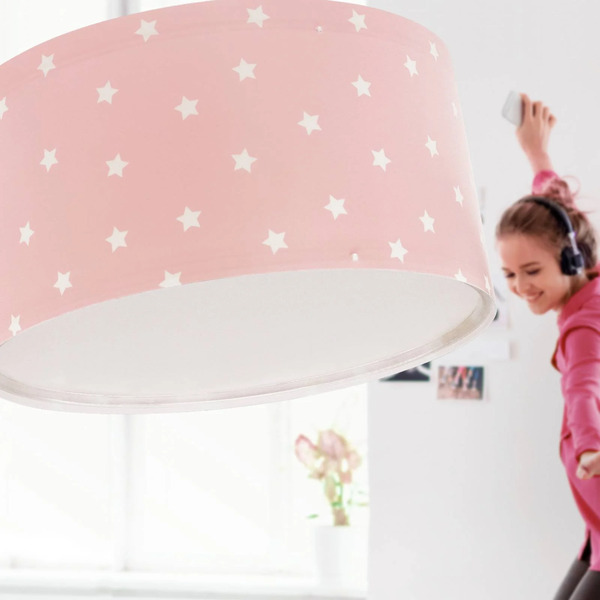  Dalber Dalber Star Light Children's Ceiling Light, Pink 