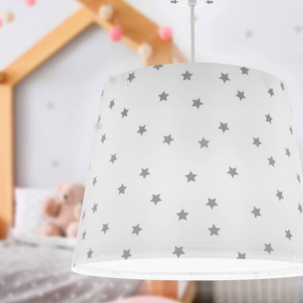  Dalber Dalber Star Light Children's Hanging Light, White 