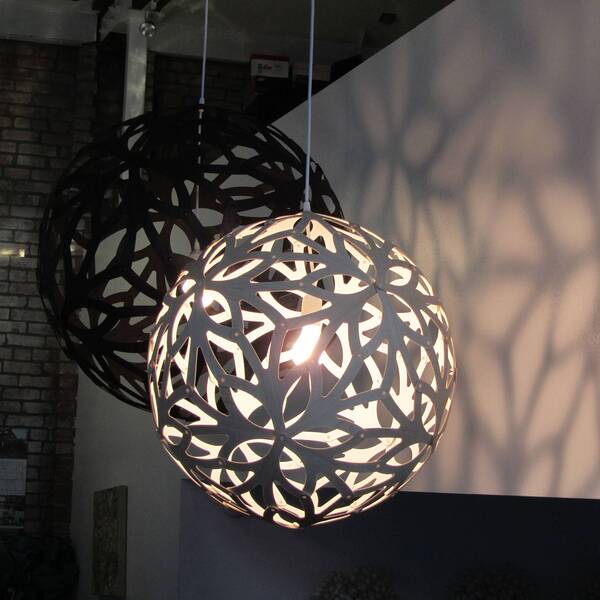  David Trubridge David Trubridge Floral Hanging Light ø 40cm Black 