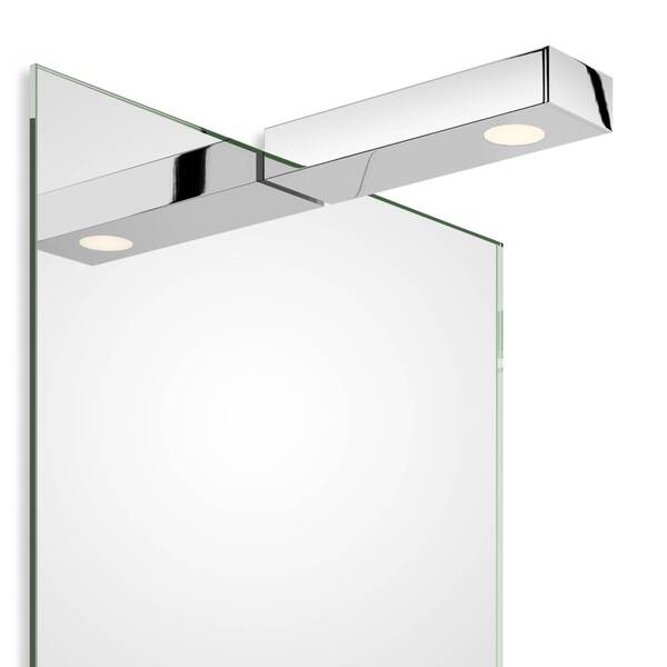  Decor Walther Decor Walther Flat 1 Led Clip-on Light, Chrome 