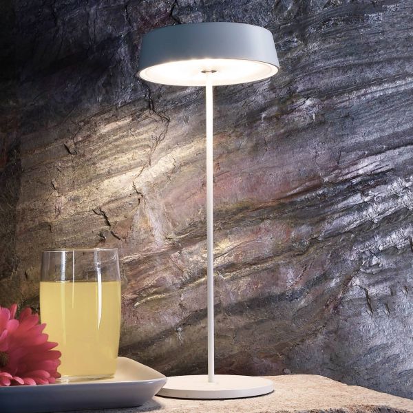  Deko-light Deko-light Miram Led Table Lamp, Battery, Dimmable, White 