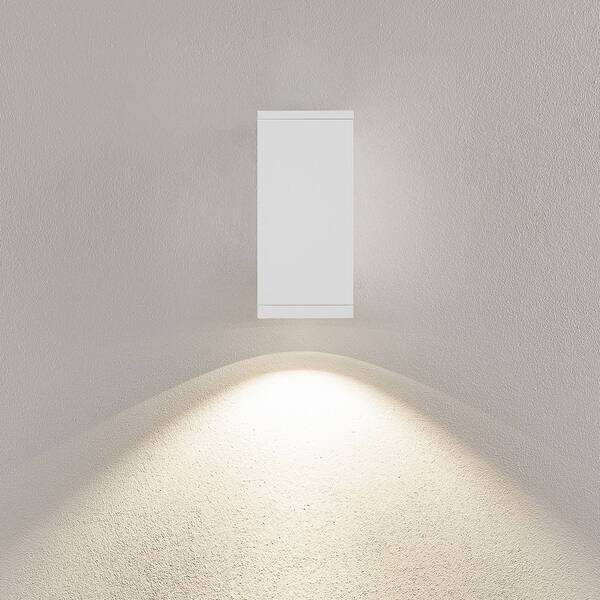  Deko-light Deko-light Shoreline Pro Square Led Outdoor Wall Lamp, White, 830/840 