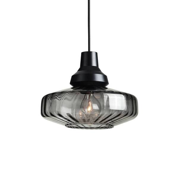  Design By Us Design By Us New Wave Optic Pendant Light, Smoke Grey 