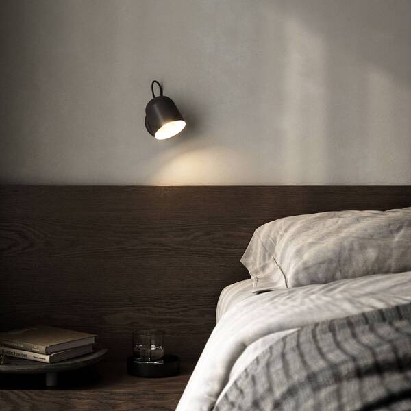  Dftp By Nordlux Dftp By Nordlux Angle Wall Light, With Toggle Switch, Black 