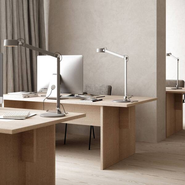  Dftp By Nordlux Dftp By Nordlux Nobu Led Table Lamp, Grey 