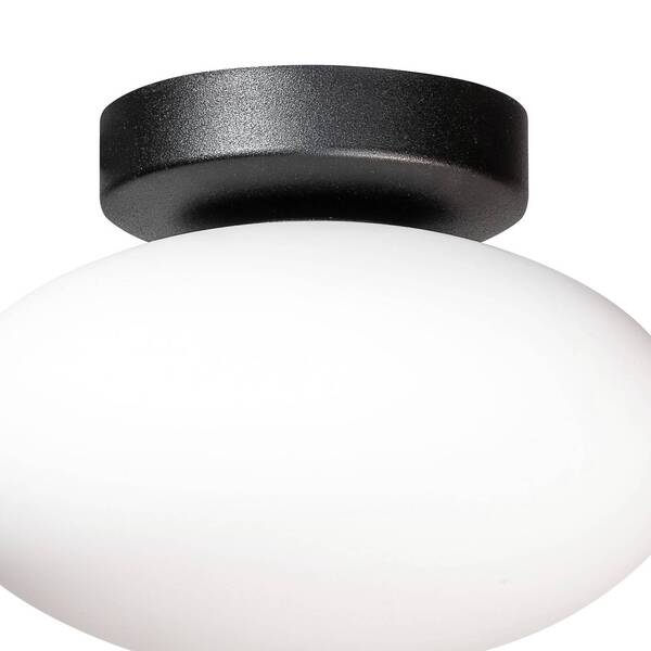  Domiluce Domiluce Ceiling Lamp Ufo, Black/white, ø 18 Cm, Glass, G9 