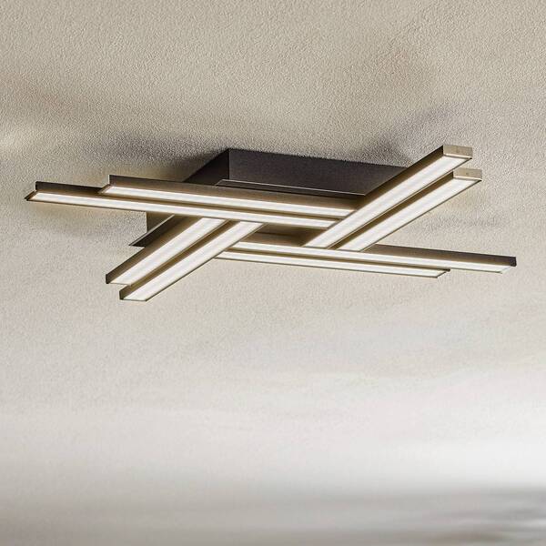  Domiluce Domiluce Largo Led Ceiling Light, 8-bulb, Black 