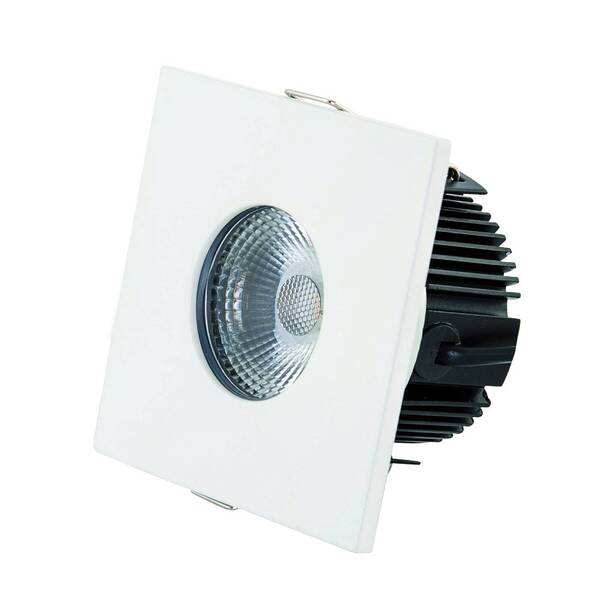 Dotlux Dotlux Multisun Led Recessed Light, Angular, White 