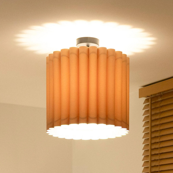  Duolla Duolla Aria Ceiling Light, Cappuccino, Microfibre, E27 