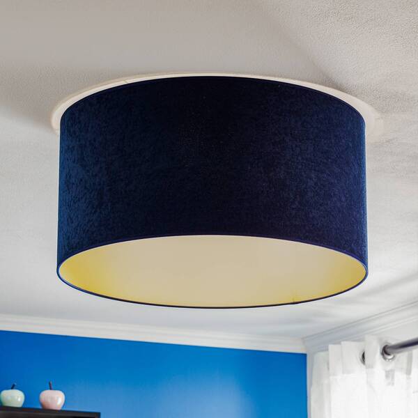  Duolla Duolla Ceiling Lamp Golden Roller ø 60cm Dark Blue/gold 