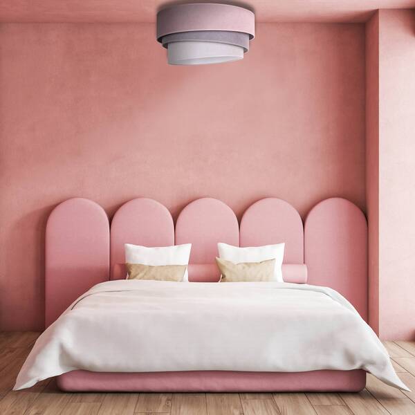  Duolla Duolla Ceiling Lamp Pastel Trio ø 60cm Pink/grey/light Grey 