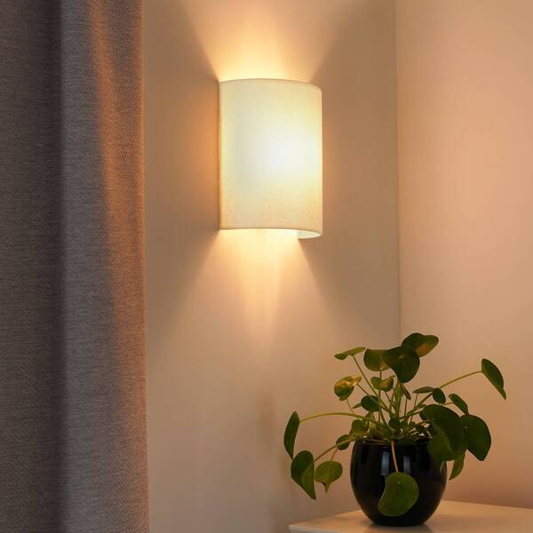  Duolla Duolla Celine Wall Light, Beige, Fabric, E27 