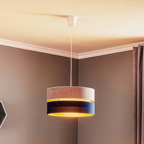  Duolla Duolla Duo Hanging Light, Navy Blue/grey/gold, ø40cm, 1 Light 