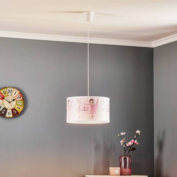  Duolla Duolla Print M Pendant Light With Ballerinas 