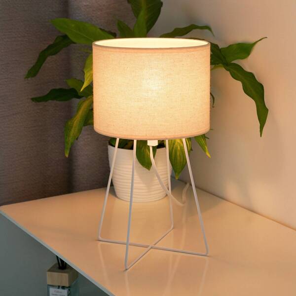  Duolla Duolla Trixi Table Lamp With Wire Frame White/beige, Fabric, E14 