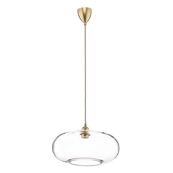  Ebb & Flow Ebb & Flow Horizon Clear Glass Pendant Light 36 cm 