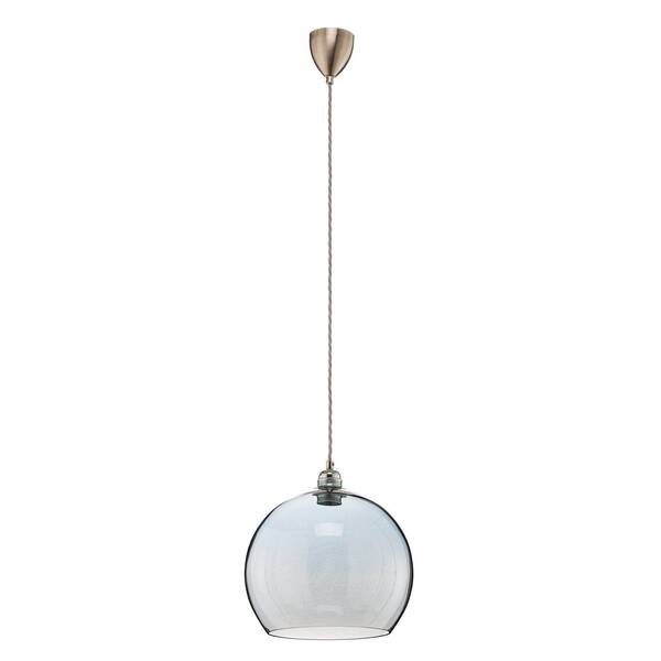  Ebb & Flow Ebb & Flow Rowan Hanging Lamp, Blue/silver ø 28 cm 