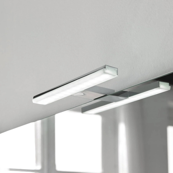  Ebir Ebir Led Mirror Light Pandora, Chrome, Width 30.8 Cm 