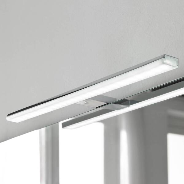  Ebir Ebir Led Mirror Light Pandora, Chrome, Width 60.8 Cm 