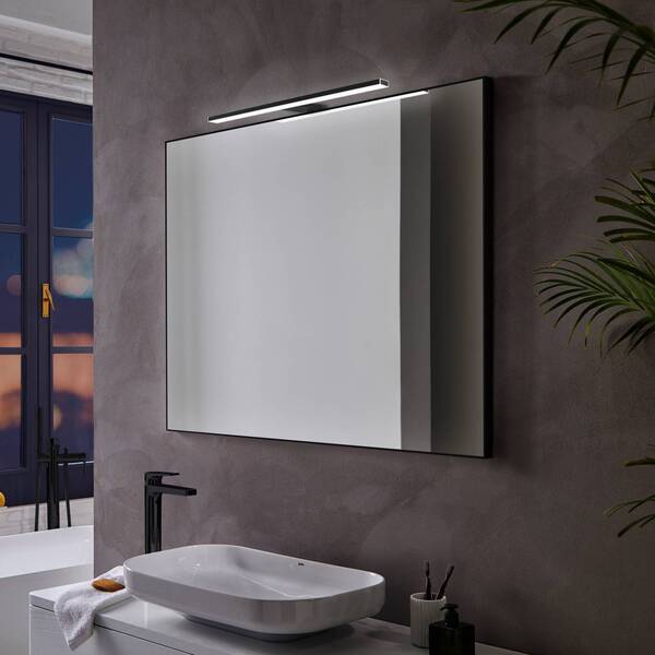  Ebir Ebir Led Mirror Light Pandora, Matt Black, 30.8 Cm 