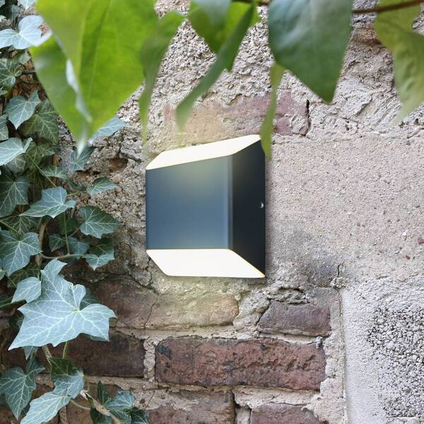  Eco-light Eco-light Flyod Led Outdoor Wall Light Up/downlight Grey 