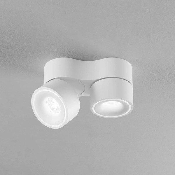  Egger Licht Egger Licht Egg Dls Led Spot Clippo Duo White/white Dali Dtw 2-bulb 