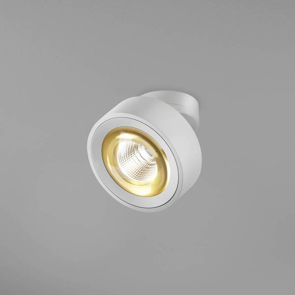  Egger Licht Egger Licht Egg Dls Led Spot Clippo Optic, White/gold, ø 12 Cm, Dtw 