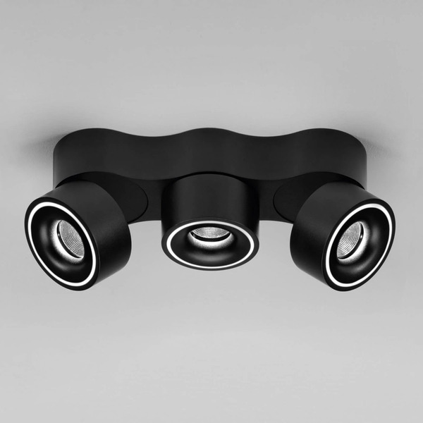  Egger Licht Egger Licht Egg Dls Led Spotlight, Clippo Trio, Black, Dimmable 