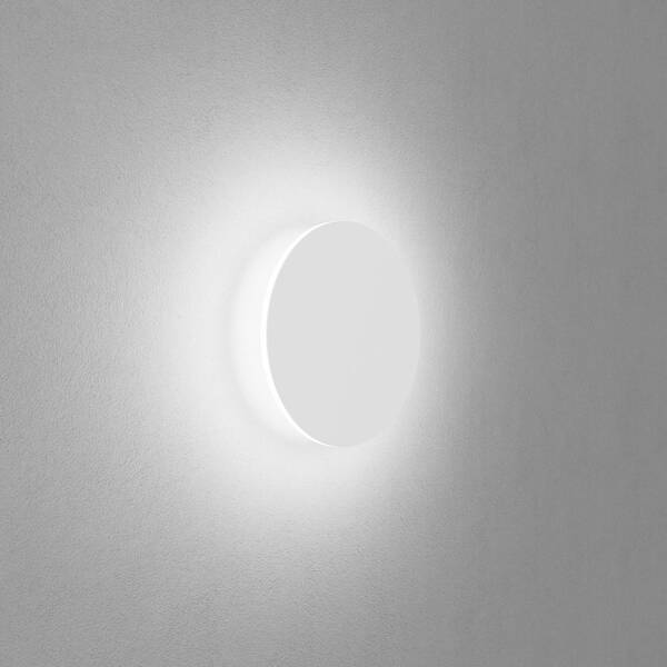  Egger Licht Egger Licht Egg Dls Led Wall Light Orbit, White, ø 25 Cm, Aluminium, 2,700 K 