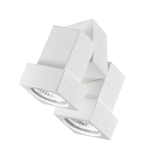  Egger Licht Egger Licht Egg Dls Style Q Ceiling Light, 2-bulb, White 