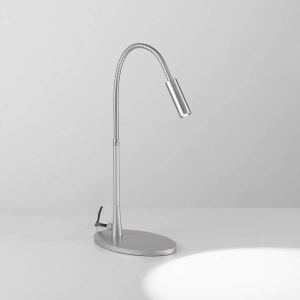  Egger Licht Egger Licht Egg Dls Zooom Led Table Lamp, Flex Arm, Platinum-coloured 