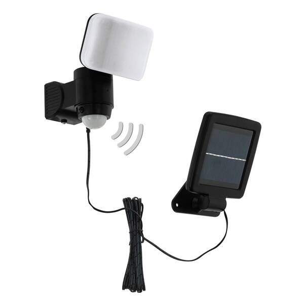  Eglo Eglo Casabas Led Solar Lamp With Sensor, Black 