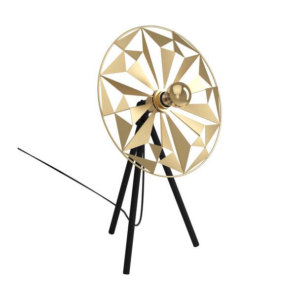  Eglo Eglo Castanuelo Table Lamp, Black/gold 