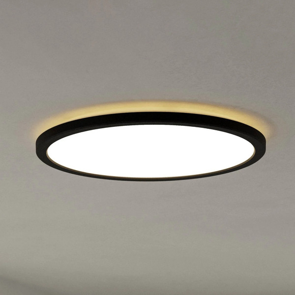  Eglo Connect Eglo Connect Led Ceiling Lamp Rovito-z, Black, ø 39 Cm 