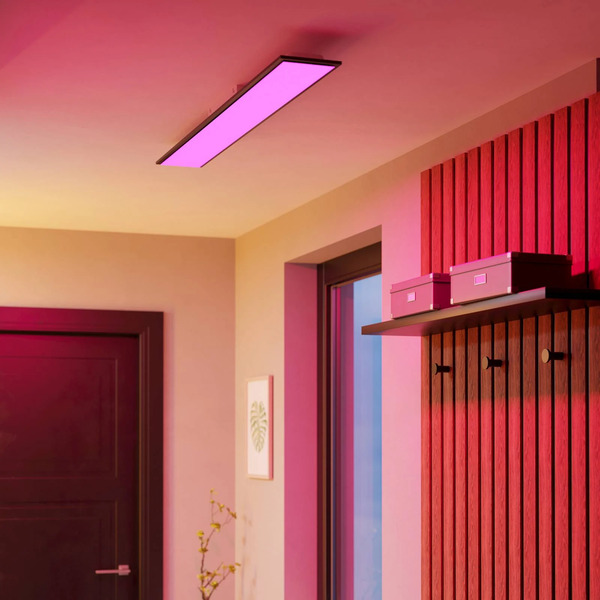  Eglo Connect Eglo Connect Led Ceiling Light Moradillo-z, Black, 14 Cm 