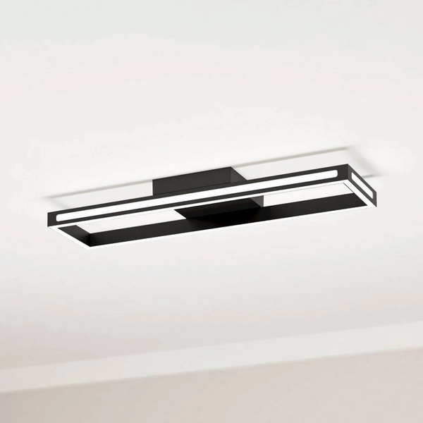  Eglo Eglo Connect Led Ceiling Light Savilanas-z, Cct, Black 