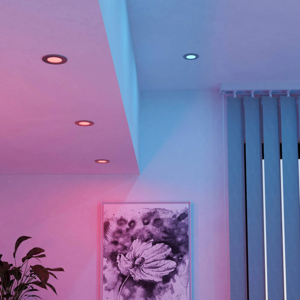  Eglo Connect Eglo Connect Led Recessed Light Fueva 6-z, Grey, Set Of 3 