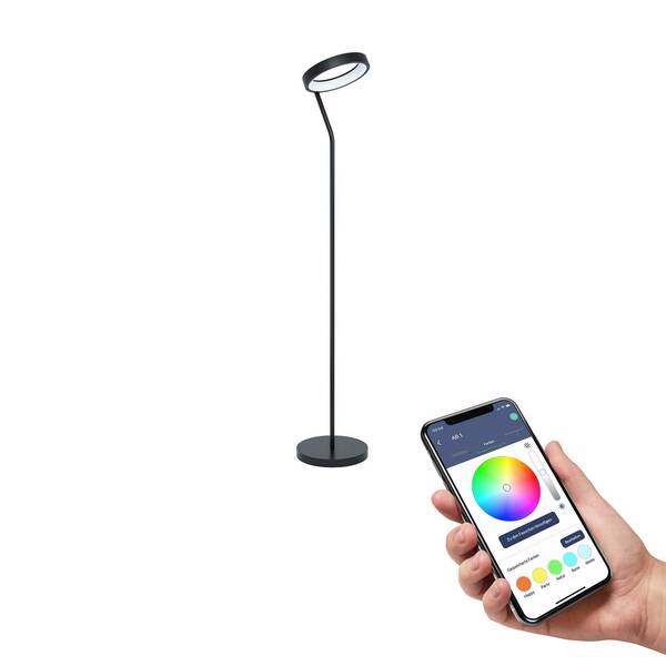  Eglo Connect Eglo Connect Marghera-z Led Floor Lamp 