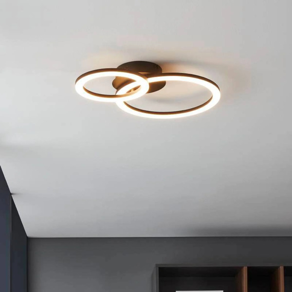  Eglo Connect Eglo Connect Parrapos-z Led Ceiling Lamp, 2-bulb 